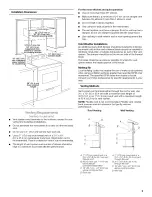 Предварительный просмотр 5 страницы Whirlpool UXT4830AAB Installation Instructions And Use & Care Manual