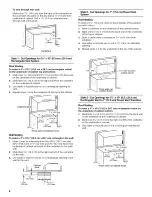 Предварительный просмотр 8 страницы Whirlpool UXT4830AAB Installation Instructions And Use & Care Manual