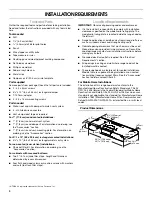 Preview for 4 page of Whirlpool UXT5230AY Installation Instructions And Use & Care Manual