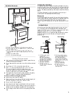 Preview for 5 page of Whirlpool UXT5230AY Installation Instructions And Use & Care Manual