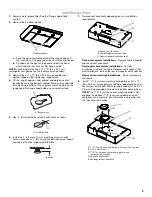 Preview for 9 page of Whirlpool UXT5230AY Installation Instructions And Use & Care Manual