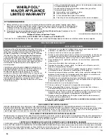 Preview for 16 page of Whirlpool UXT5230AY Installation Instructions And Use & Care Manual