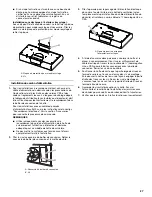 Preview for 27 page of Whirlpool UXT5230AY Installation Instructions And Use & Care Manual