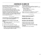 Preview for 31 page of Whirlpool UXT5230AY Installation Instructions And Use & Care Manual