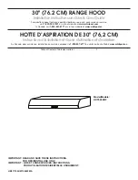 Предварительный просмотр 1 страницы Whirlpool UXT5230BFS Installation Instructions And Use & Care Manual