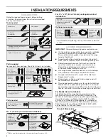 Предварительный просмотр 4 страницы Whirlpool UXT5230BFS Installation Instructions And Use & Care Manual