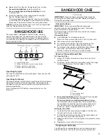 Предварительный просмотр 11 страницы Whirlpool UXT5230BFS Installation Instructions And Use & Care Manual