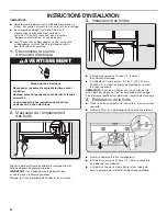 Предварительный просмотр 20 страницы Whirlpool UXT5230BFS Installation Instructions And Use & Care Manual