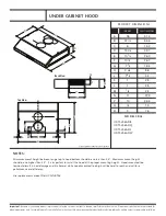 Предварительный просмотр 1 страницы Whirlpool UXT5236ADB Product Dimensions