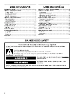 Предварительный просмотр 2 страницы Whirlpool UXT5530AAB Installation Instructions And Use & Care Manual