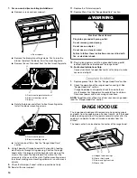 Предварительный просмотр 10 страницы Whirlpool UXT5530AAB Installation Instructions And Use & Care Manual