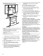 Предварительный просмотр 18 страницы Whirlpool UXT5530AAB Installation Instructions And Use & Care Manual