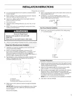 Предварительный просмотр 7 страницы Whirlpool UXW6530BS0 Use & Care Manual