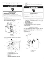 Предварительный просмотр 9 страницы Whirlpool UXW6530BS0 Use & Care Manual