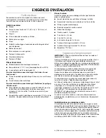 Preview for 19 page of Whirlpool UXW6530BSS Installation Instructions And Use And Care Manual