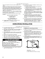 Preview for 22 page of Whirlpool UXW6530BSS Installation Instructions And Use And Care Manual