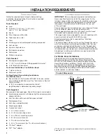 Предварительный просмотр 4 страницы Whirlpool UXW6530BSS0 Installation Instructions And Use & Care Manual