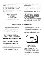 Предварительный просмотр 20 страницы Whirlpool UXW6530BSS0 Installation Instructions And Use & Care Manual