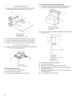 Предварительный просмотр 8 страницы Whirlpool UXW7324BSS0 Installation Instructions And Use & Care Manual