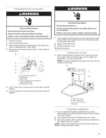 Предварительный просмотр 9 страницы Whirlpool UXW7324BSS0 Installation Instructions And Use & Care Manual