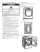 Предварительный просмотр 5 страницы Whirlpool Vantage WGD7990X Installation Instructions Manual