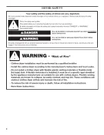 Preview for 2 page of Whirlpool Vantage WGD7990XG Installation Instructions Manual