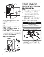 Preview for 6 page of Whirlpool Vantage WGD7990XG Installation Instructions Manual