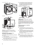 Preview for 20 page of Whirlpool Vantage WGD7990XG Installation Instructions Manual