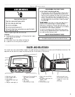 Preview for 5 page of Whirlpool Velos GH7208XR Use And Care Manual