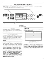 Preview for 9 page of Whirlpool Velos GH7208XR Use And Care Manual