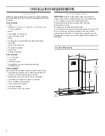 Предварительный просмотр 4 страницы Whirlpool Ventilation Hood Installation And Use Manual