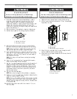 Предварительный просмотр 7 страницы Whirlpool Ventilation Hood Installation And Use Manual