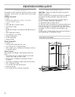 Предварительный просмотр 18 страницы Whirlpool Ventilation Hood Installation And Use Manual