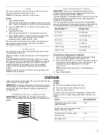 Preview for 9 page of Whirlpool W10017570 Use And Care Manual