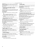 Preview for 14 page of Whirlpool W10017570 Use And Care Manual