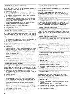 Preview for 22 page of Whirlpool W10017610 Use And Care Manual