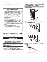 Предварительный просмотр 12 страницы Whirlpool W10038070 Installation Instructions Manual