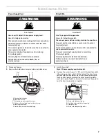 Предварительный просмотр 7 страницы Whirlpool W10054070A Use And Care Manual