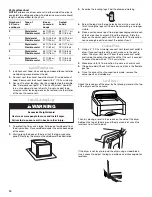 Предварительный просмотр 14 страницы Whirlpool W10054070A Use And Care Manual