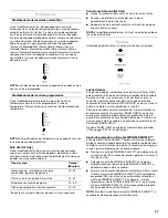 Предварительный просмотр 47 страницы Whirlpool W10054070A Use And Care Manual