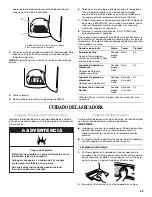 Предварительный просмотр 49 страницы Whirlpool W10054070A Use And Care Manual