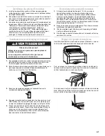 Предварительный просмотр 61 страницы Whirlpool W10054070A Use And Care Manual