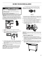 Предварительный просмотр 31 страницы Whirlpool W10063560 Use And Care Manual