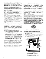 Предварительный просмотр 36 страницы Whirlpool W10063560 Use And Care Manual