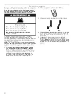 Предварительный просмотр 12 страницы Whirlpool W10088771 User Instructions