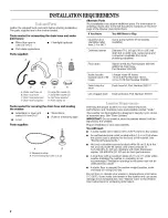 Предварительный просмотр 2 страницы Whirlpool W10096749 Installation Instructions Manual