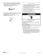 Preview for 8 page of Whirlpool W10096749 Installation Instructions Manual