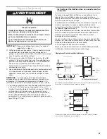 Preview for 21 page of Whirlpool W10096895A Installation Instructions Manual