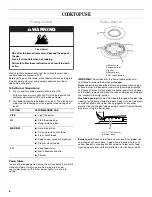 Preview for 6 page of Whirlpool W10099470 Use And Care Manual