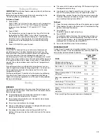 Preview for 11 page of Whirlpool W10099470 Use And Care Manual